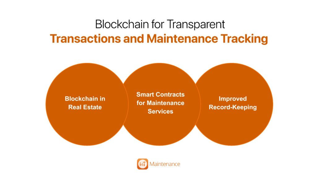 Blockchain for Transparent Transactions and Maintenance Tracking