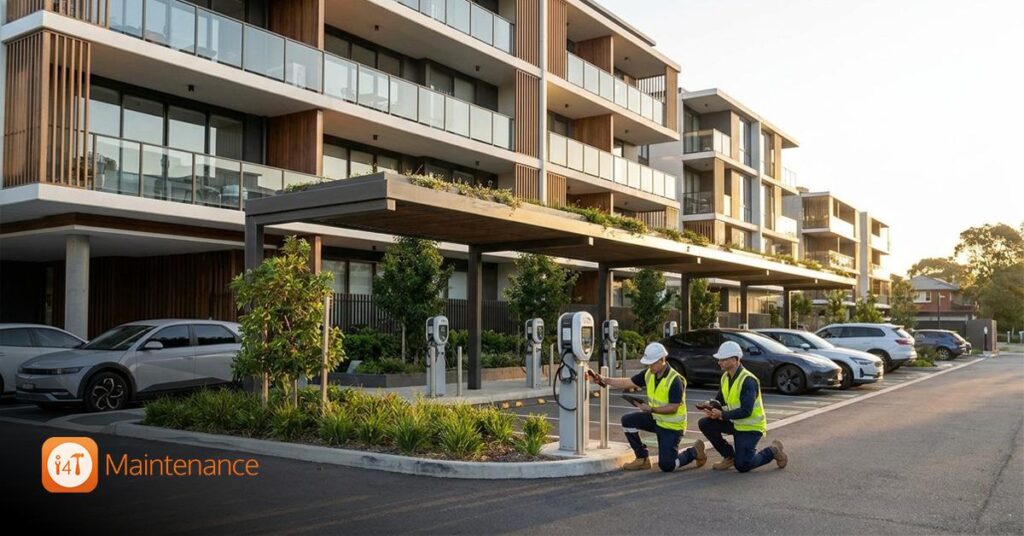 How EV Chargers Change Maintenance Planning for Strata Buildings